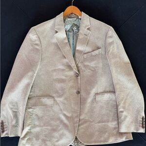 Robert Graham Gray Textured Blazer